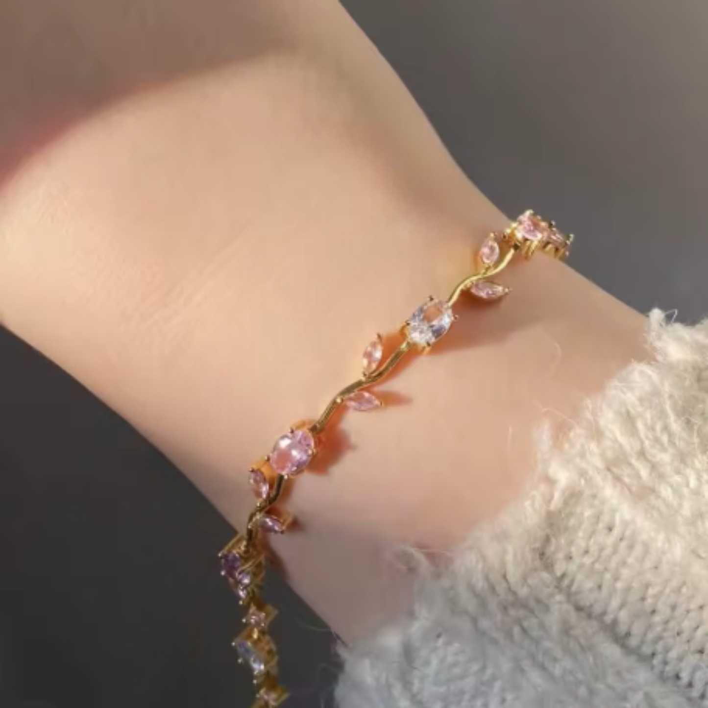 Aurora Sterling Gold Bracelet